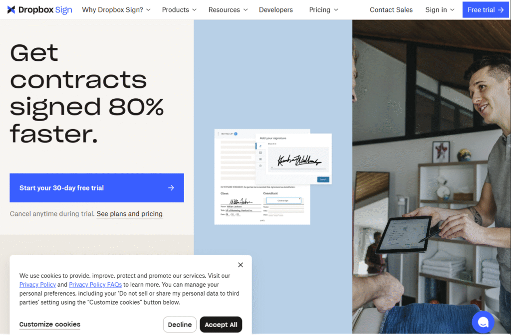 HelloSign (Dropbox Sign)